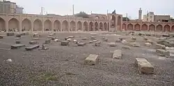 تصویری از آرامگاه کشته‌گان جنگ چالدران در اردبیل.